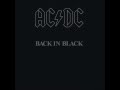 AC/DC Back in black Backing Track (with vocals)