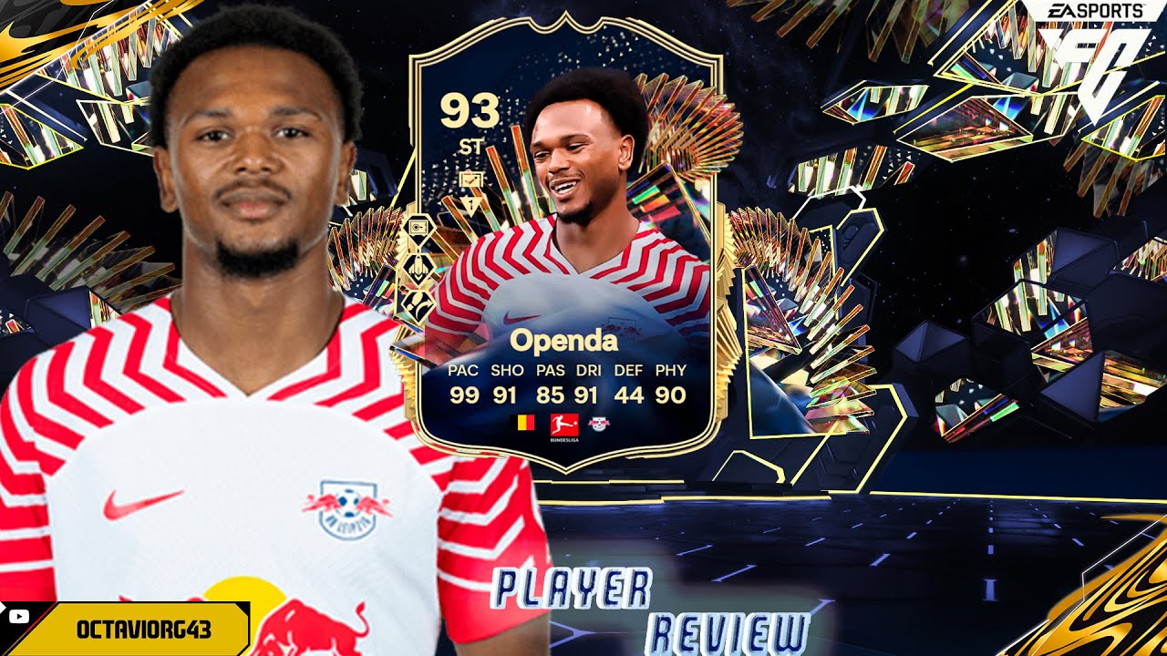 UN DELATERO MUY COMPLETO POR 500KS. LÖIS OPENDA 93 TOTS REVIEW EN EAFC 24 ULTIMATETEAM