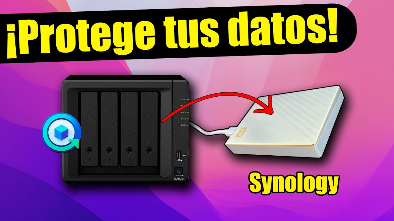Copia de seguridad de NAS Synology en disco Externo