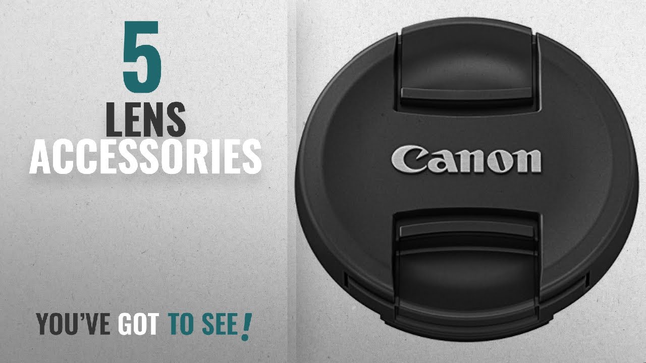 Top 10 Lens Accessories [2018]: Canon E-58II Lens Cap for 58mm Thread