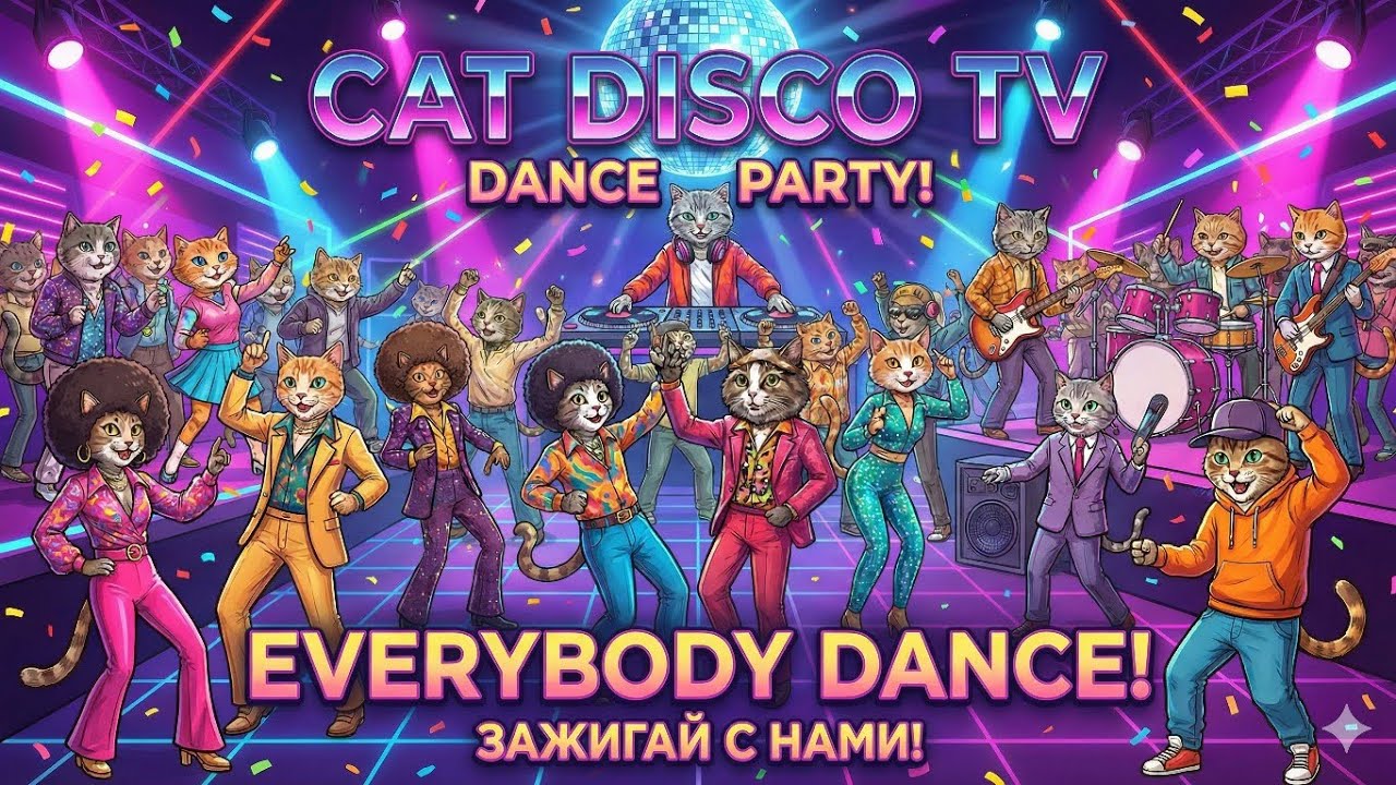 🐱🔥 Best Dancing Cats Compilation | Crazy Cat Dance