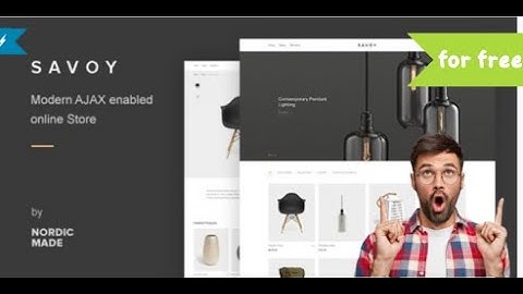 Savoy – The Best Minimalist AJAX WooCommerce Theme for Elegant Online Stores for free