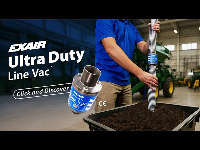 Ultra Duty Line Vacs for Abrasion-Resistant Conveyance