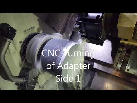 Extrusion adapter, 200 lb of 4140 HT