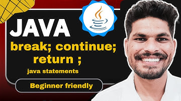 Java break, continue & return Explained | Beginner-Friendly Examples | Control Flow in Java