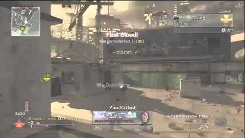 MW2 _ CRAZY NOSCOPE (ALL PRO) ACROSS MAP!