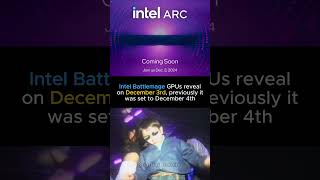 Intel Battlemage GPUs reveal on December 3rd
