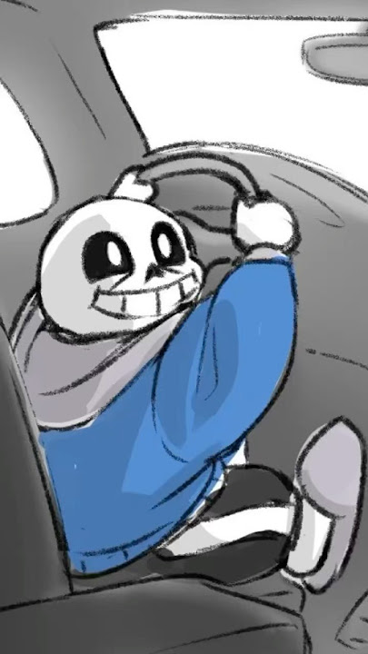 This Is Why Sans Doesn’t Drive… Ever. 😂 #undertale #sanscomictv #shorts #undertalecomicdub