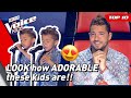 TOP 10 | FANTASTIC DUO👬 Blind Auditions in The Voice Kids - Part 2