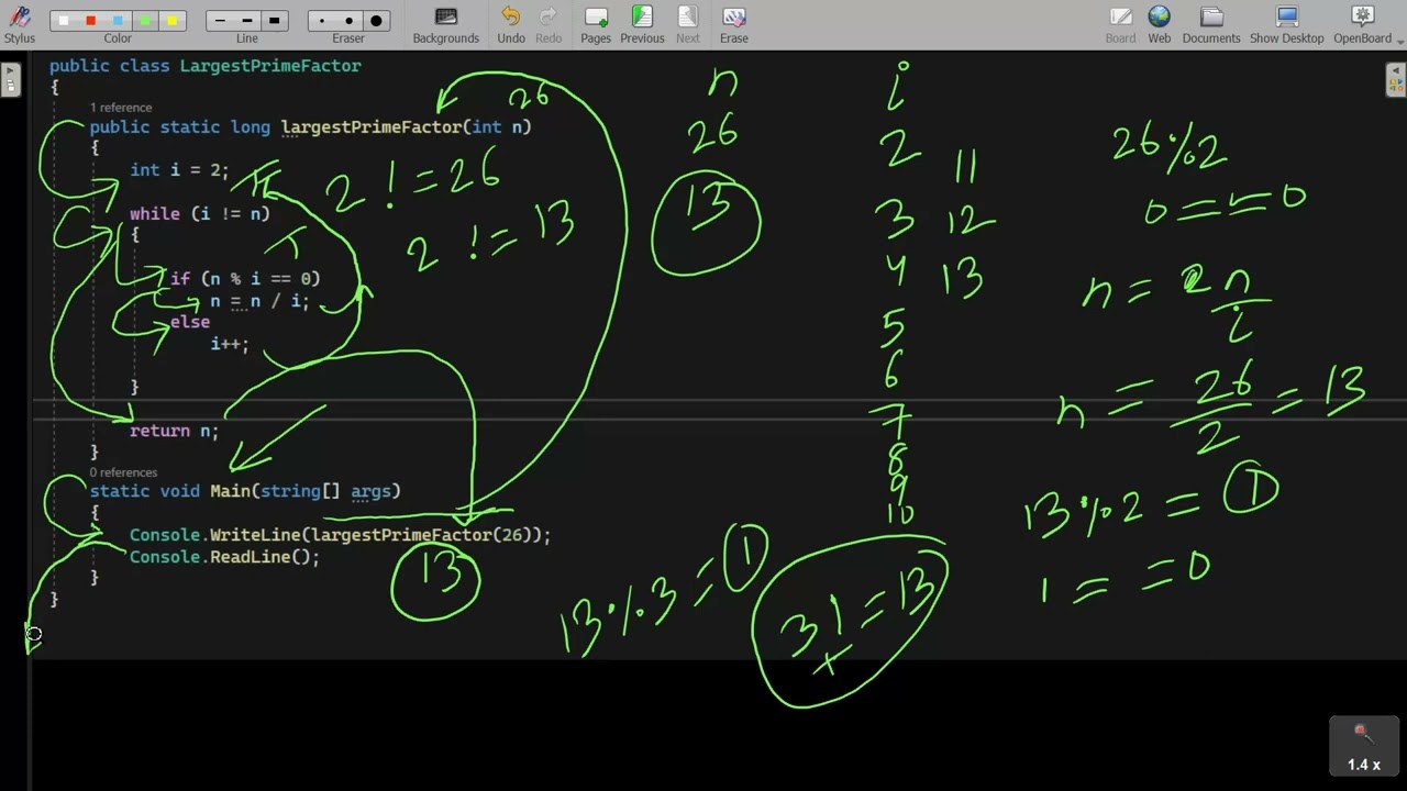 Find Largest Prime Factor Of Number In C YouTube Find Largest Prime Factor Of Number In C YouTube