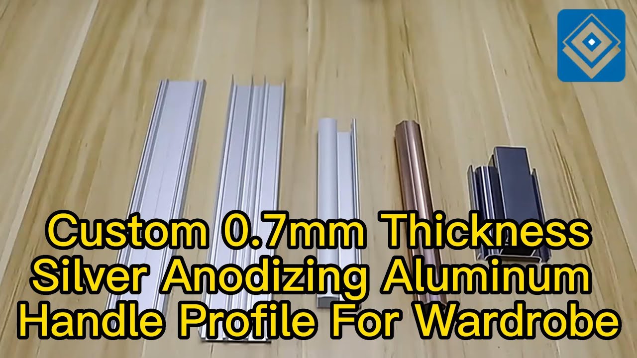 Custom 0 7mm Thickness Silver Anodizing Aluminum YouTube