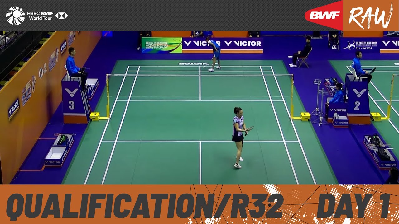 VICTOR Hong Kong Open 2023 Day 1 Court 3 Qualification/Round of 32