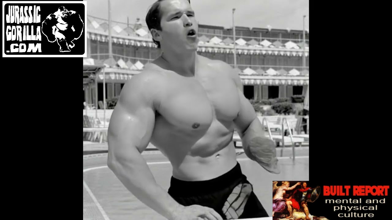 Ai Arnold Schwarzenegger at the 1968 IFBB Mr. Universe
