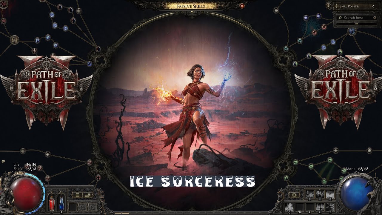 Krush plays Path of Exile 2 Early Access - Ice Sorceress - Finishing Act 1