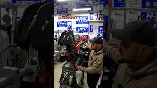 Rogue Fabrication M625 tube bender in action.