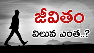 Value Of Human Life ? | Telugu Motivation Video | Voice Of Telugu