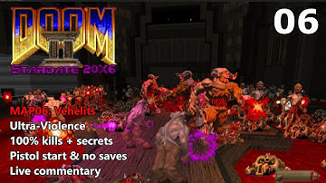 Doom II: Stardate 20X6 - MAP06: Vehelits - Ultra-Violence 100%