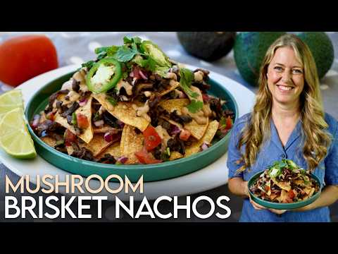 Forget Beef! These Mushroom Brisket Nachos Will Change Your Life!