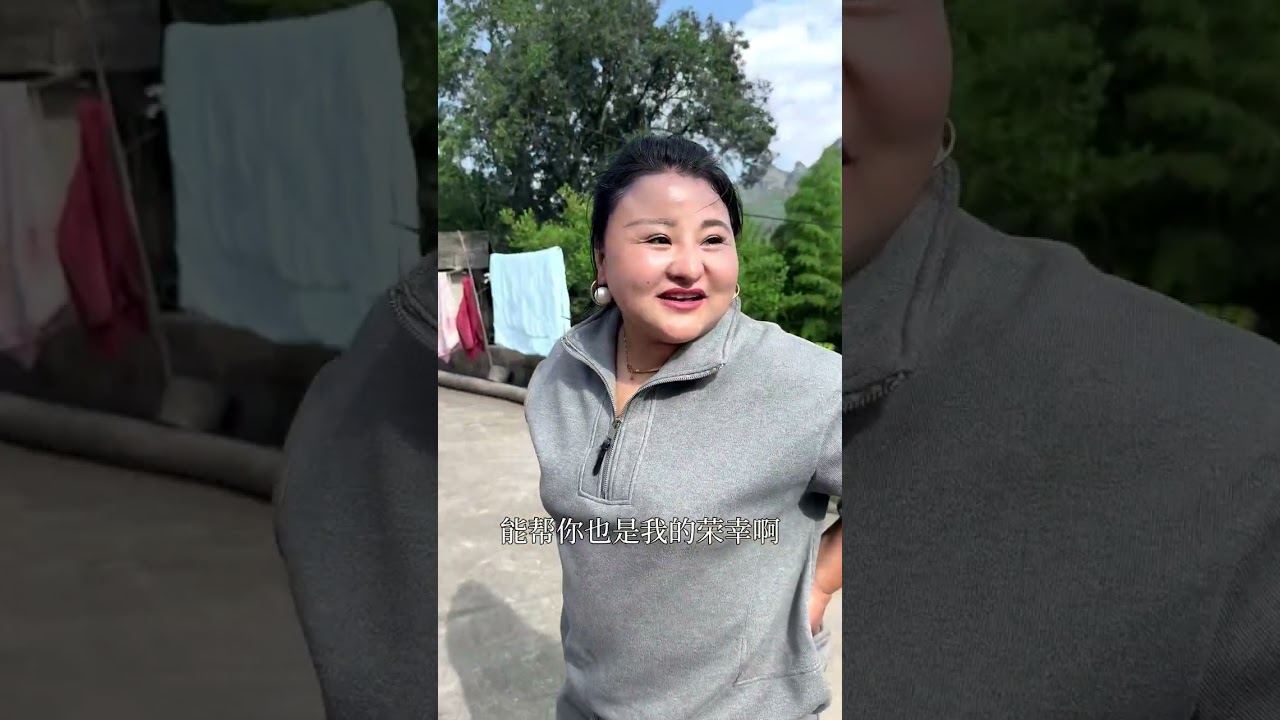 七十岁的阿姨太能干了，一个人照顾孩子还养那么多家禽