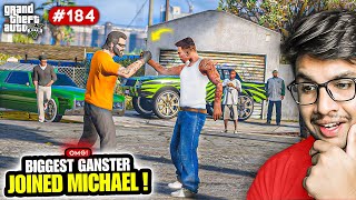 MICHAEL JOINED THE BIGGEST GANGSTER | GTA V GAMEPLAY #184 screenshot 1