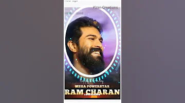 Mega Power Ram Charan Star B Day Special Song 