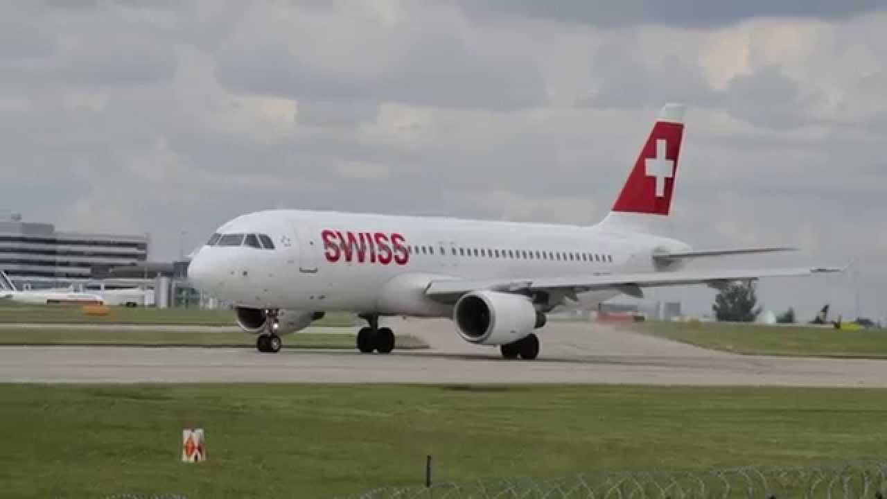 Swiss International Airlines | A320-214 | HB-IJX | 23L Takeoff At Manchester Airport | HD