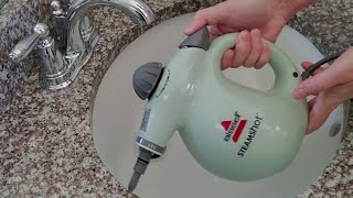 Asmr Steaming, Scrubbing Sink And Shower... No Talking