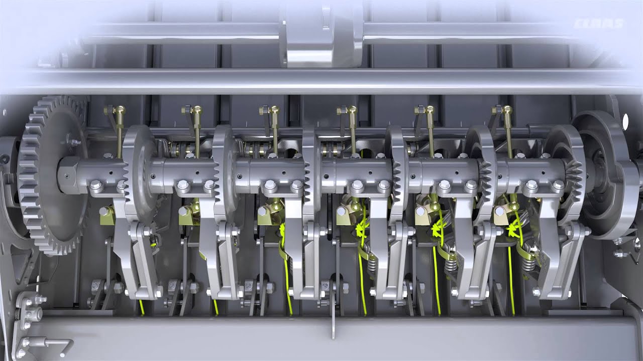 CLAAS QUADRANT 5200 / Animation Knoter KCS / 2016