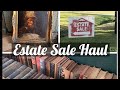 Amazing estate sale haul