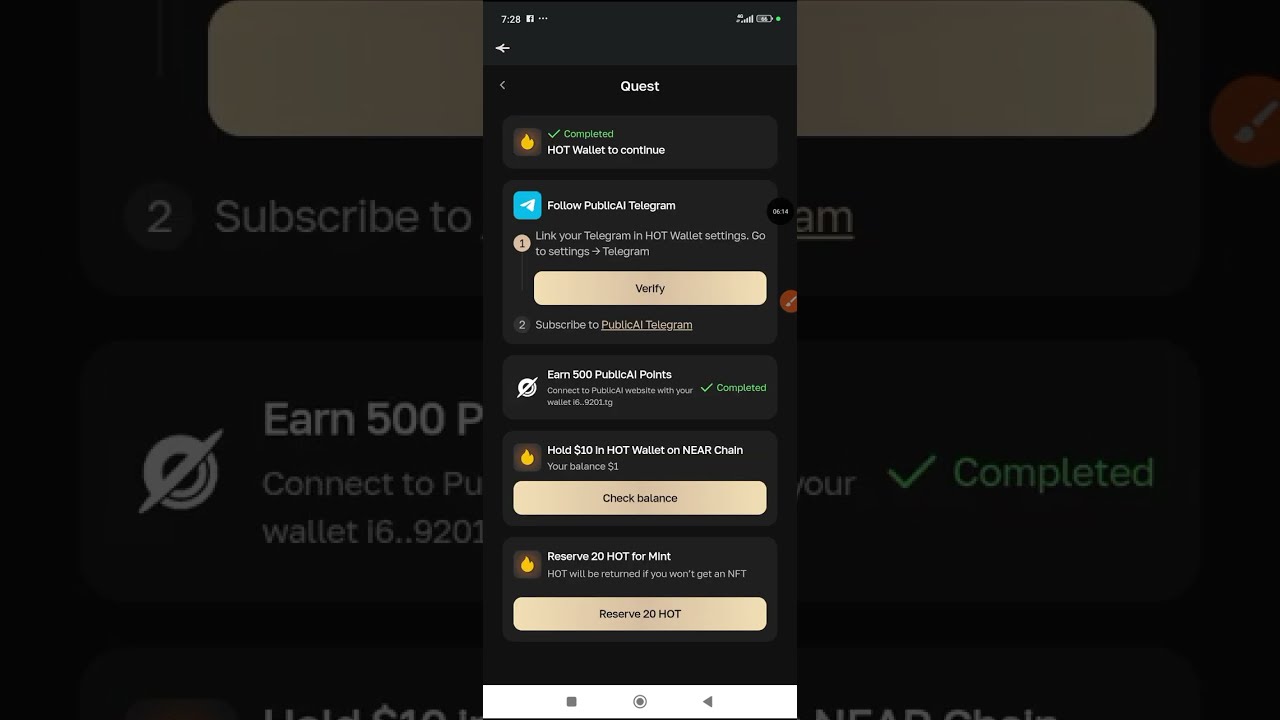 Hotcoin airdrop NFT update - first NFT launch on hotcraft