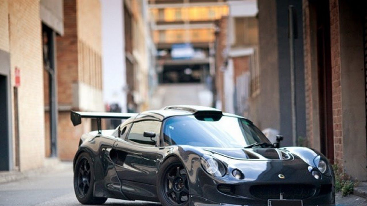 2001 Lotus Exige with carbon fiber body and turbocharged Audi engine