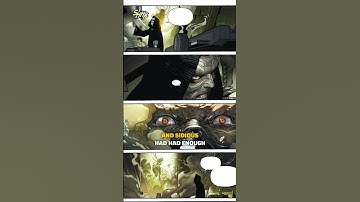 Palpatine ROAST Darth Vader omdat hij te zwak is #starwars #darthvader #palpatine #shorts