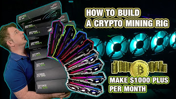 How to build a Crypto Mining Rig that can make $1000 + per month [Step by Step]