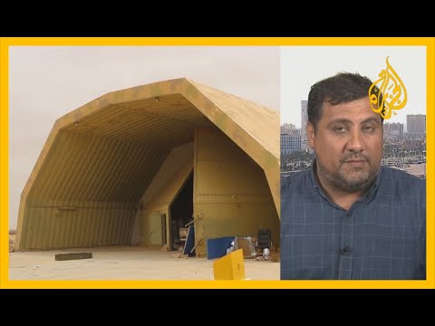 🇱🇾 استهدف منظومة دفاع جوي.. قصف مواقع بقاعدة الوطية