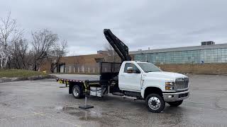 HIAB X-CLX 058DS-3 Crane and International Truck Work-Ready Package for Sale