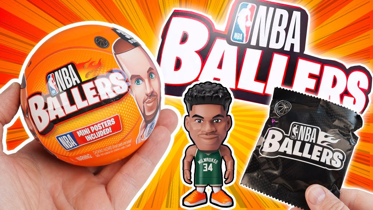 (レブロン・トンプソン ・ブラウン)NBA Ballers Joueurs 5 Surprise NBA Ballers Series 1 (2 Pack) Toy Mystery Capsule