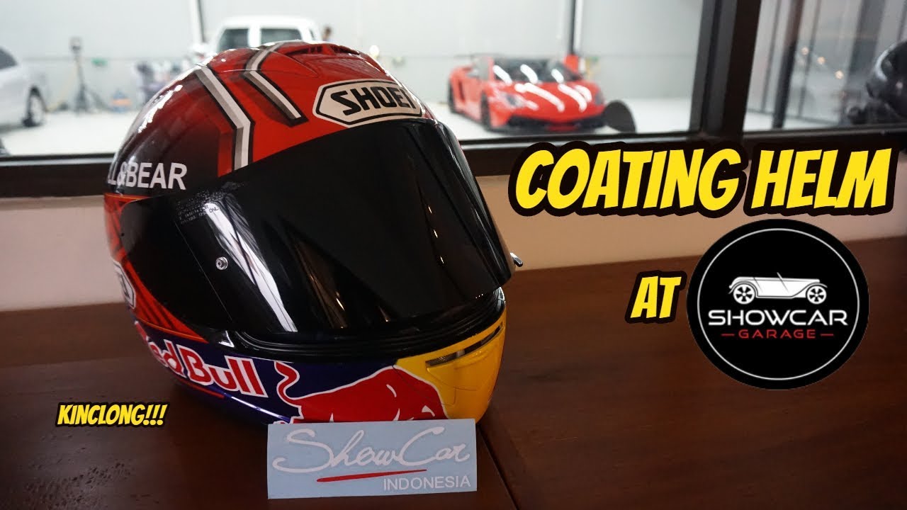 COATING HELM DI SHOWCAR GARAGE JOGJA!