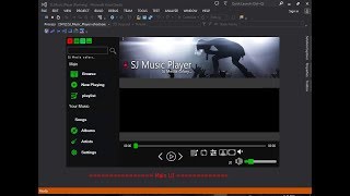 How to Create own Media player With voice Command | VB Net Sinhala & English Explain screenshot 4