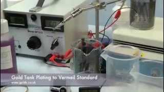 Gold Plating Kit - gold immersion plating silver jewellery to vermeil standard