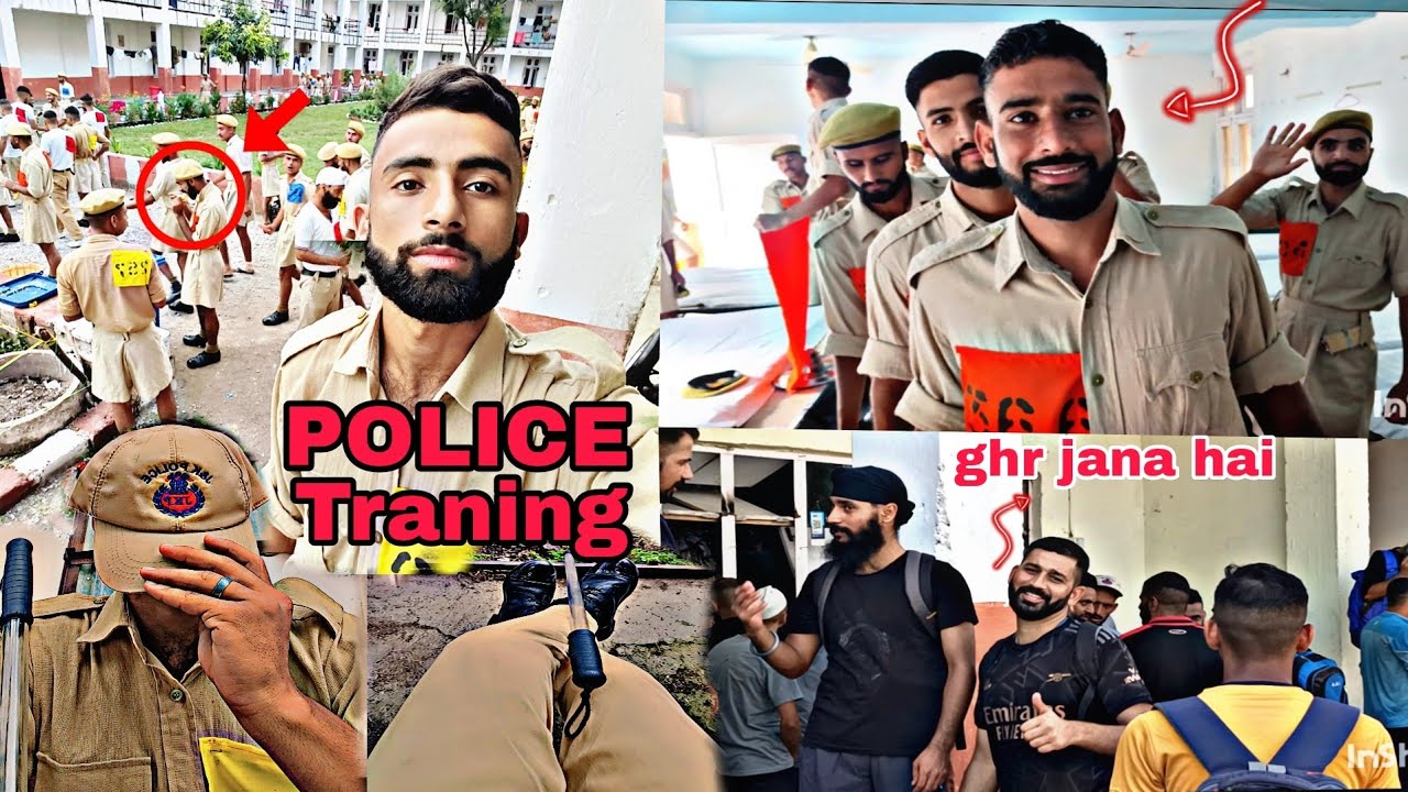 Police Ke Training |Police Life| Monday inspection 🤯 |STC Talwara|  