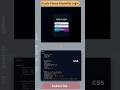 This Login Page Animation Will Blow Your Mind 🤯🧩 #shorts #htmlcssjs