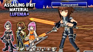 DFFOO GL - Assailing Ifrit Material LUFENIA+ (Paine, Shelke, Lenna)