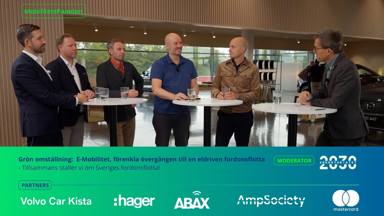 MobilitetsPanelen: E Mobilitet, förenkla övergången till en eldriven fordonsflotta