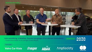 MobilitetsPanelen: E Mobilitet, förenkla övergången till en eldriven fordonsflotta