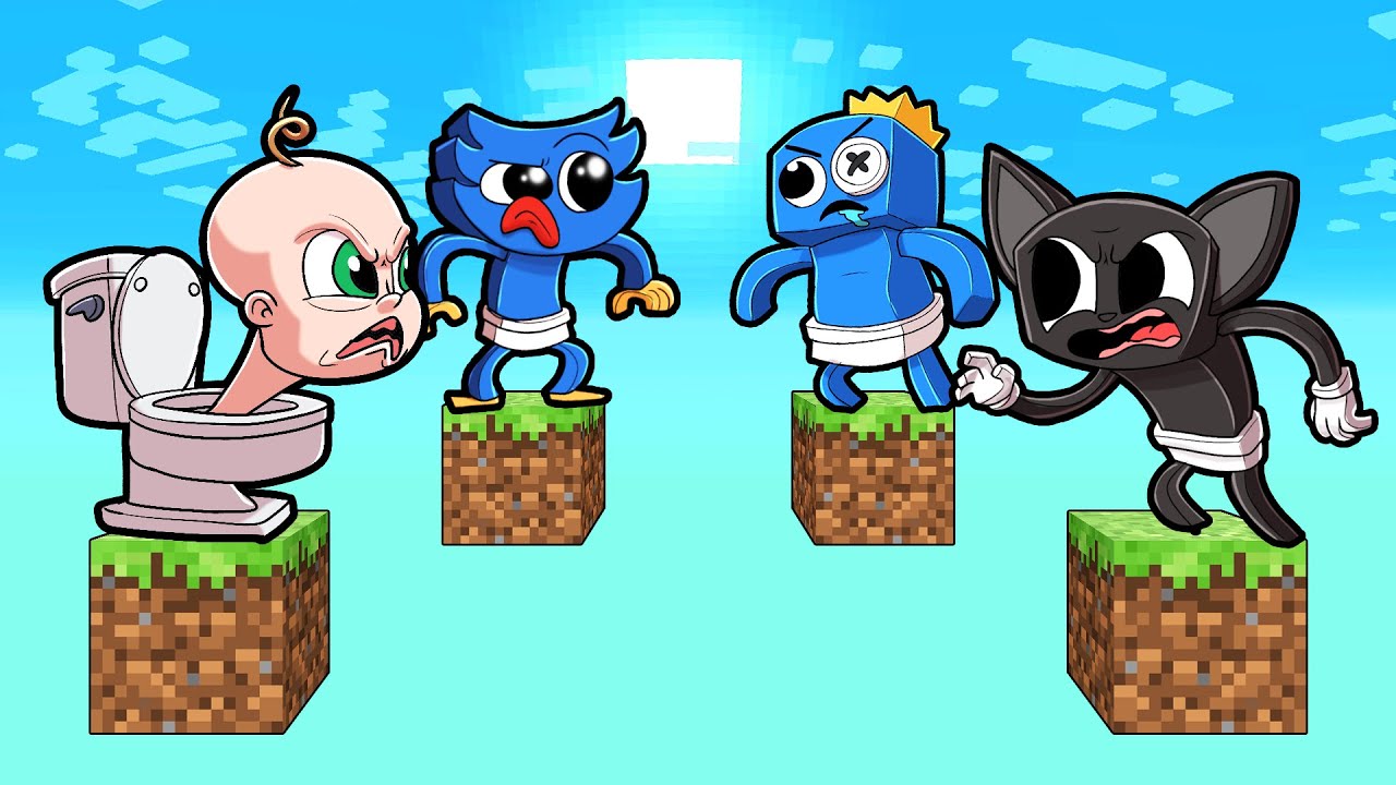 ¡SKYBLOCK CON TODOS LOS BEBÉS!