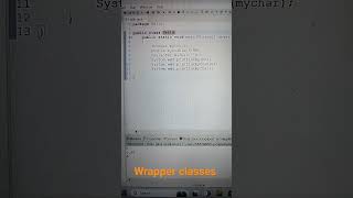 creating wrapper objects in Java programming #java #javaprogramming #coder #coding 👩‍💻👍