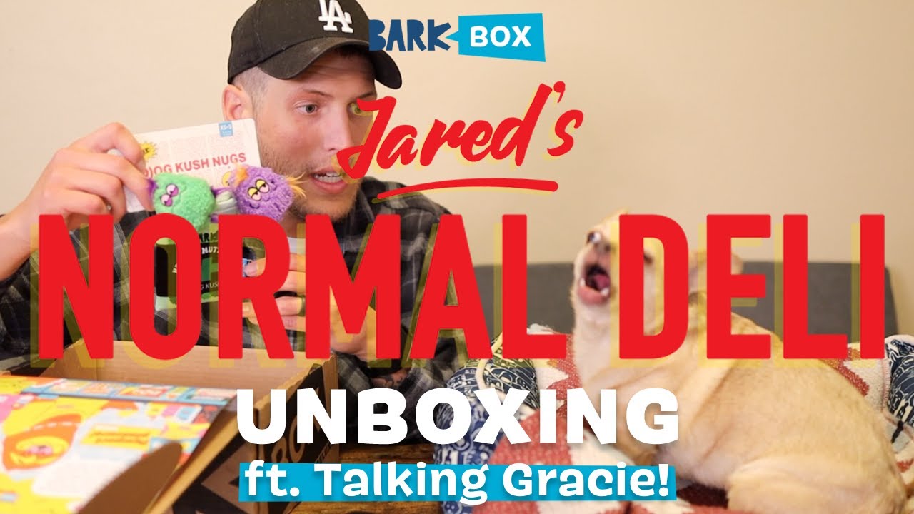 TALKING GRACIE BarkBox Unboxing: Jared’s Normal Deli