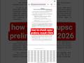How To Check UPSC Prelims Result 2026 🔴 UPSC Prelims Result Kaise Check Kare | CSE Prelims Result 26