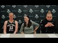 Emma Meesseman, Leonie Fiebich & Coach Sandy Brondello | Postgame Press Conference | August 8, 2025