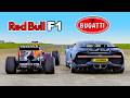 Bugatti Chiron v F1 Car: DRAG RACE